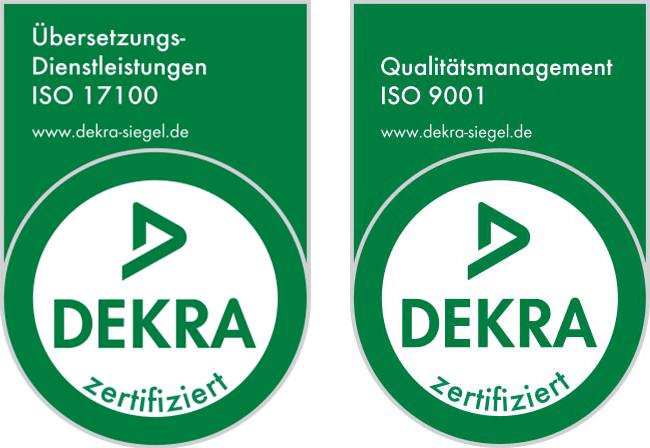 Kocarek GmbH · Fachübersetzungen aus Essen · zertifiziert